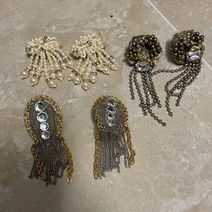 Vintage 1980’s clip on earrings